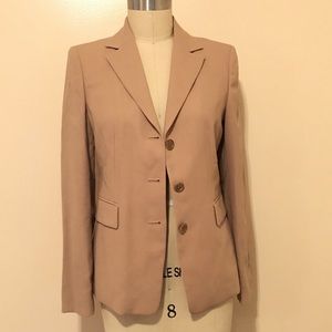 NWOT J.crew tan blazer in mint condition Sz 4